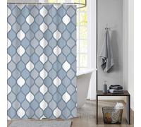 Massamarkt rideau de douche Brest Blue 180x200 cm