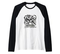 Masse et discipline - Sumo Ringer Power and Discipline Manche Raglan