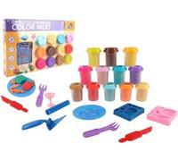 Masse plastique 12 gobelets avec accessoires