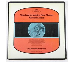 Massenet/ Manon / Victoria De Los Angeles, Henry Legay, Chorus and Orchestra of the Theatre National De L' Opera Comique, Pierre Monteaux, Conductor