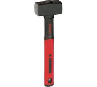 Massette 1kg - Manche Tri-Mat. 26 cm - Outil de Frappe Précis - Idéale pour Bricolage - D-Work