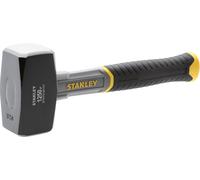 Massette carrée angles abattus manche fibre de verre Stanley - 1,250 kg