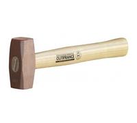 Massette cuivre 500g Outifrance - manche bois - poids net 500g