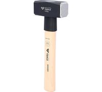 Brilliant Tools Massette BT075100 - Manche en Hickory 1 000 g - Propulsé par KS TOOLS