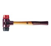 Halder Schonhammer diamètre 50mm 1145g Simplex Nylon blanc avec manche bois - 3008050