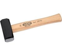 Massettes carrées à tête forgée 1kg - manche frêne droit - SAM OUTILLAGE 297-10