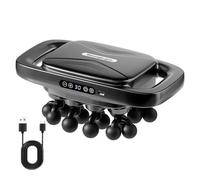 Masseur 20 Têtes, Avec 3 Modes Et 30 Intensités, 32 X 17,5 X 13,2 Cm, Ensemble G-Un De Massage De Tête, Masseur Profond Verniqo, Pour Jambes, Taille, Fesses, Adulte, Personnes Âgées, Maison, Voyage