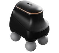 Masseur 4 têtes, cheval - 12 niveaux ré glables et massages personnels interchangeables, recharge USB portable, parfait pour vous et votre