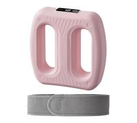 Masseur à anneau de fascia avec vibration et ceinture élastique à la taille, anneau de massage profond rechargeable à 5 vitesses, outil portable pour la relaxation de la bande P