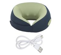 Masseur à col sans Fil de réplique Mousse à mémoire de résilience Haute résilience avec Fonction de Chauffage pour Massage Confortable à Tout Moment n'importe où shiatsu shiatsu (Bleu)