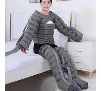 Masseur À Compression D'air Bottes Pressothérapie, Électrique Masseur Pneumatique Pour Jambes, Favorise La Circulation Sanguine, Le Drainage Lymphatique Et La Relaxation Des Muscles (Grey, 8 Chambres)