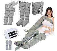 Masseur À Compression D'air, Électrique Masseur Pneumatique Pour Jambes, Bottes Pressothérapie, Favorise La Circulation Sanguine, Le Drainage Lymphatique Et La Relaxation Des Muscles
