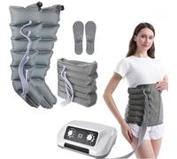 Masseur à compression d'air pour jambes, équilibrage du corps, massage de drainage lymphatique, machine de bottes de récupération, 4, 6, 8 cavités pour détendre la taille, détendre les bras et les