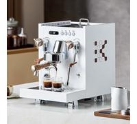 Masseur à Lait éLectrique 2850 W Avec Mousseur à Lait, RéServoir D'Eau Grande Capacité De 1,6 L, Porte-Filtre Professionnel De 58 Mm Et Buse Vapeur, Acier Inoxydable, Pour Cappuccinos Et Lattes