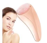 Masseur à rouleau facial, rouleau facial pour les femmes face - Outil de masseur de visage manuel de poignée confortable,Outils de beauté réutilisables en métal pour les pommettes Chin du cou