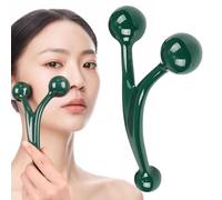 Masseur À Rouleau Pour Le Visage - Y Forme Tenue À Main Massage Face Massage | 17.5x10x2.6cm D'épaule Solide Acup- Points D'accès À L'outil Facial | Masseur À Rouleau À Manche À Main Pour La Tête Du C