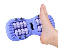 Masseur à rouleaux avec balles pour pieds, masseur à points de déclenchement pour pieds - double rouleau de massage relaxant sur les jambes dos cou pour hommes femmes âgées