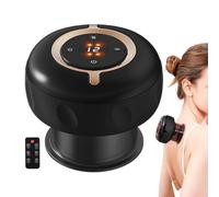 Masseur à ventouse électrique portable 12 niveaux | Ventouses avec télécommande pour massage pour maison, spa, salon, gym, yoga, remise en forme