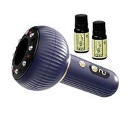 Masseur à ventouses 9 modes - Appareil de massage portable avec chaleur et vibration pour cuisses, abdomen, fesses, bras, jambes