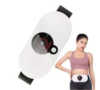 Masseur Abdominal | 9 Mode Instrument Minceur Abdominal | Chauffage Sans Fil Vibrant Abdomen Électrostimulateur, pour Tonification, Perte de Poids, Réduction Cellulite à la Maison et à