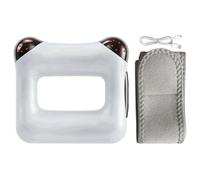Masseur Abdominal Anneau vibrant électrique sans fil 9 modes | Masseur de Tissus Profonds Rechargeable 9 Niveaux avec Ceinture pour Ventre, Abdomen, Épaules, Cou, Cuisses, Jambes