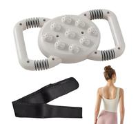 Masseur Abdominal - Brûleur De Graisse Électrique ABS | Dispositif De Minceur Du Ventre Sans Fil De 23 Cm Avec 3 Modes Et Charge De Type C | Équipement De Fitness Pour La Relaxation