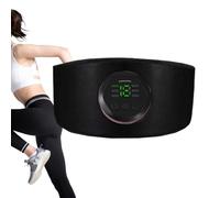 Masseur abdominal - Ceinture de stimulation abdominale rechargeable intelligente | 18 réglages d'intensité 6 modes de massage en cuir souple machine de sculpture intelligente pour réduire la cellulite