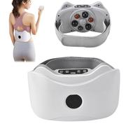 Masseur abdominal électrique avec chaleur et pétrissage shiatsu 3D pour brûler les graisses, digestion et amincissement du ventre