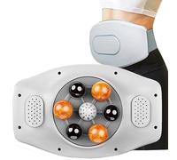 Masseur Abdominal Électrique, Instrument De Frottement Du Ventre Bianstone, Réglage De L'intensité Et De La Température À 3 Vitesses, Chaleur Rapide 10 Secondes, Favoriser Le Péristaltisme