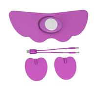 Masseur abdominal électrique, machine de massage du ventre pour période menstruelle - Petit coussin de massage dissimulé pour l'exercice, le travail, les voyages d'affaires et les voyages