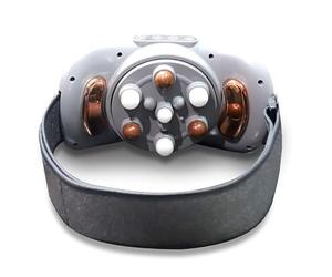 Masseur Abdominal Électrique, Masseur De Cellulite Abdominale | Ceinture Amincissante Sans Fil, 5 Modes Et 3 Niveaux D'intensité Réglables, Pétrissage Shiatsu 3D Pour L'indigestion