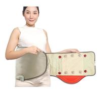 Masseur abdominal électrique, masseur d'estomac for la digestion, ceinture de massage amincissante chauffante, trois modes de température réglables. Soulage les douleurs abdominales et lombaires