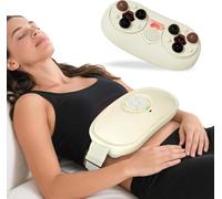 Masseur abdominal pour soulager la constipation, appareil de thérapie par la chaleur bidirectionnelle, soulagement portable de la douleur du ventre et de tout le corps, arrêt automatique en 15 minutes
