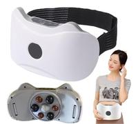 Masseur abdominal sans fil électrique pour la combustion et la digestion des graisses, Brûleur de graisse du ventre, masseur de cellulite du ventre, Massage des vibrations réglables (1Set)