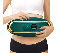 Masseur abdominal sans fil portable avec vibration pour perte de poids - Machine de moulage du corps - Pour exercice de sculpture du tissu musculaire du corps, jambes, taille