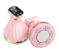 Masseur Anti Cellulite Electrique, 6 en 1 Massage Appareil Anti-Cellulite, Machine à Cavitation Ultrasonique avec EMS/R-F Lumière Rouge et Bleue, IPX6 Beauty Machine pour Le Corps et Visage