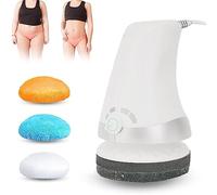 Masseur Anti Cellulite Electrique, Brûleur De Graisse Corporelle, Appareils pour l'abdomen, Les Fesses, Les Jambes, Massage avec 3 Coussinets Lavables pour Soulever, Raffermir Et Lisser La Peau