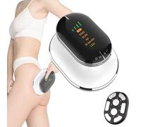 Masseur Anti Cellulite Electrique Sans Fil, Appareil Radiofréquence Corps, Appareil Minceur avec Led 4 Couleurs Light Wave & 4 Modes EMS RF Amincissante Raffermissement Ventre Jambe Fesses Bras