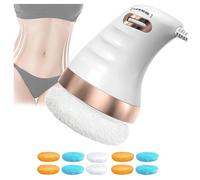 Masseur Anti Cellulite Et Graisse, Avec 10 Tampons Doux Pour La Peau Anti Cellulite Puissant, Vitesse RéGlable,Confortable à Tenir Massage Anti Cellulite, Cadeau Parfait Pour Les Femmes