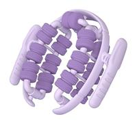 Masseur Anti Cellulite Manuel, Rouleau Cellulite de Massage 360°, Rouleaux de Massage pour Muscles, Rouleau De Jambe, pour Mincir, Mollets, Cuisses, Violette