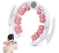 Masseur Anti Cellulite, Rouleau Massage Musculaire des Jambes, Rouleau Cellulite Massage avec Poignées Amovibles, Soulage la Fatigue