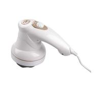 Masseur anticellulite JOCCA 6017 vibrant 5 têtes interchangeables Blanc beige/doré