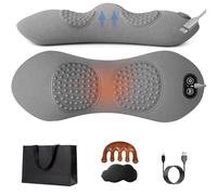 Masseur Cerviatik - Appareil De Massage Triple Thérapie, masseur lombaire et sciatique Avec Chauffage Et Vibrations, Massage lombaire thérapie Dos Ergonomique, Il Épouse La Taille Et Détend Le Dos (B)