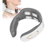 Masseur Cervical,6 Modes 9 Niveaux Massage de cou Electrique Intelligent,Massage à Impulsions sur 4 Têtes et Fonction de Chauffage à Température Constante pour Traitement des Douleurs au Cou