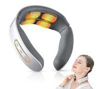 Masseur Cervical de Massage Nuque Chauffant, Masseur de Cou Impulsions Électromagnétiques, Relaxation du Cou pour le Soulagement de la Douleur Masseur Cou avec 6 Modes 9 Intensités