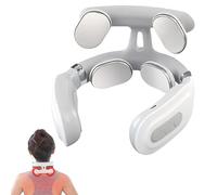 Masseur Cervical Électrique à Impulsions,6 Modes de Massage & Chauffant,16 Niveaux de Force Réglables,Massage Électrique du cou pour Voyage,Bureau,Maison