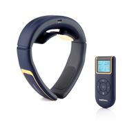 Masseur cervical impulsions électriques chauffant anti-douleur avec 2 électrodes