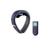 Masseur cervical impulsions électriques chauffant anti-douleur avec 2 électrodes