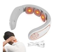 Masseur Cervical,outil de relaxation corporelle à 3 niveaux de chaleur - Masseur cervical - pour la maison voyage pause après l'exercice routine quotidienne coucher w nd