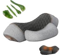 Masseur Cervifix Home Pro, Masseur Cervical 3-En-1 Fisiorest, Coussin De Massage Artuvate, Massage, Chaleur Et Traction Avec Mousse À Mémoire De Forme (B-Gris Clair)